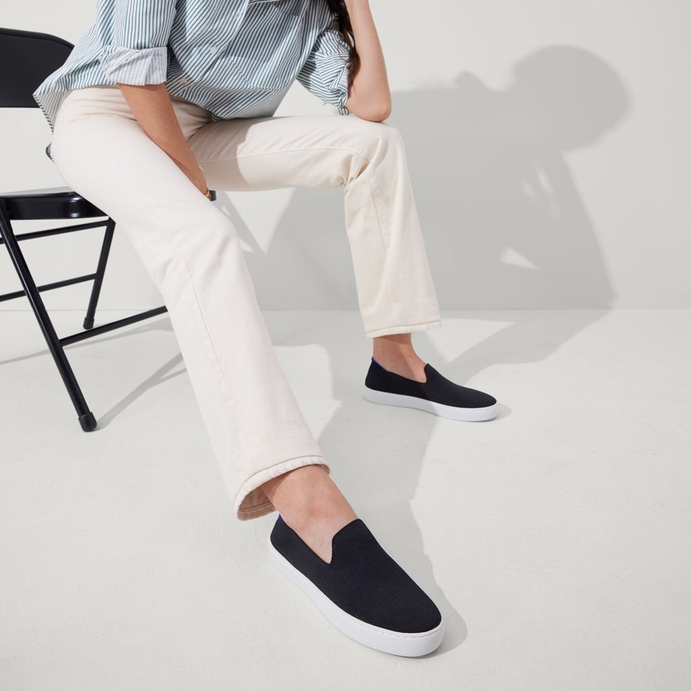 Rothy’s - The Women’s City Slip on Sneaker in Black
